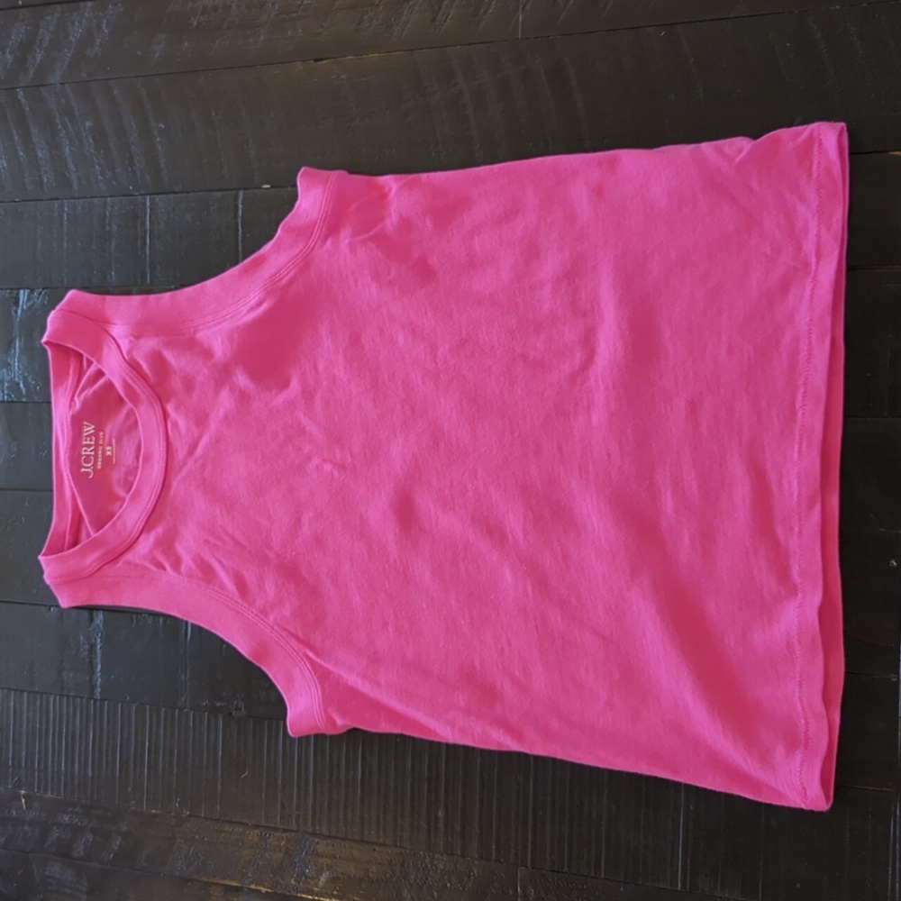 NWOT Bright Pink Tank Top